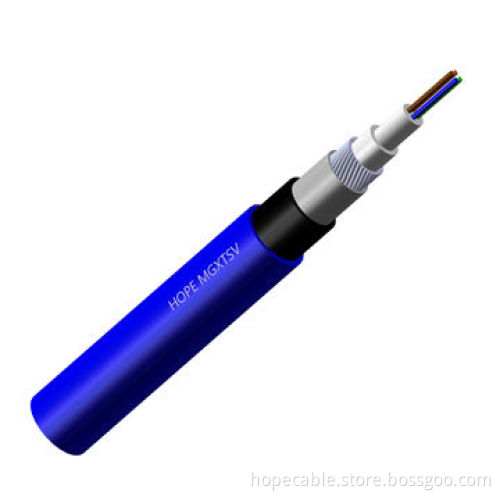 12~144 Cores Singel-mode/Multimode SM G652D MM 50/125 MM 62.5/125 MGXTSV Fiber-optic Cable